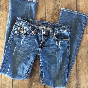 🦃Seven7 Premium Denim Jeans Distressed Bootcut